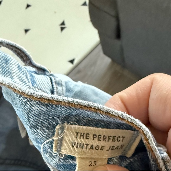 Madewell|The perfect Vintage Jean in Light wash Denim,size 25•••no distressing - Picture 11 of 16